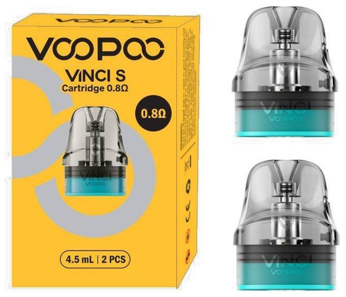 Сменный картридж VooPoo Vinci S 2 мл 0.8 Ом VOOPOO-VINCIS-CART-2ML-08 фото