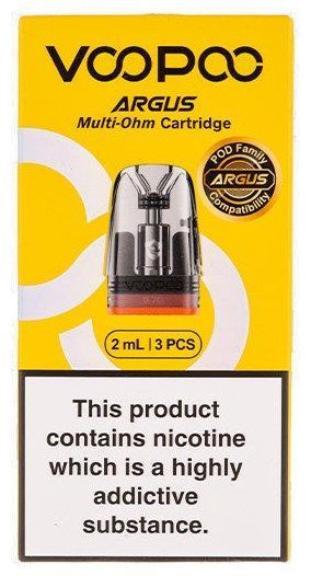 Сменный картридж VooPoo Argus Multi-Ohm Cartridge 0.7/1.0 Ом 2ml VOOPOO-ARGUS-MULTIOHM-2ML фото