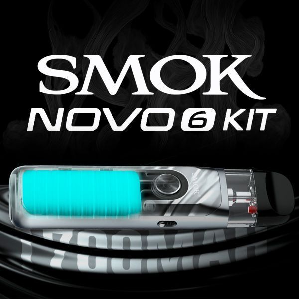 Стартовий набір SMOK Novo 6 - Blue (Original) 22586 фото