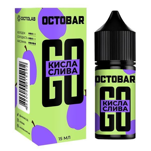 Набір Octobar GO: Кисла Слива 30 мл 96837343494 фото