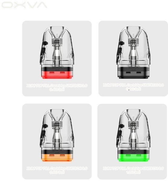 Змінний картридж OXVA Xlim Unitech 3.0 Cartridge 3ml 0.8 Ом (3 шт) OXVA-XLIM-UNITECH3-08-3ML фото
